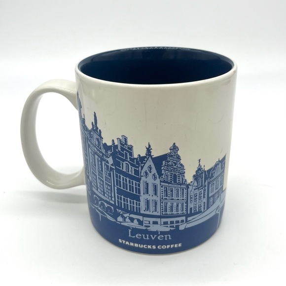 Starbucks Global Icon Collector Series Leuven Belgium City 16 Oz. Coffee Mug - Picture 3 of 4